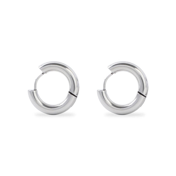 1 Pair Fashion Geometric Plating Stainless Steel Earrings