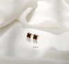 1 Pair Fashion Round Letter Stainless Steel Plating Ear Studs