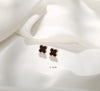 1 Pair Fashion Round Letter Stainless Steel Plating Ear Studs