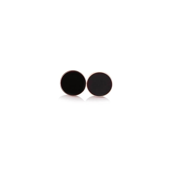 1 Pair Fashion Round Letter Stainless Steel Plating Ear Studs
