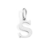 1 Piece Stainless Steel 14K Gold Plated Letter Polished Pendant