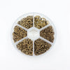 1 Box Iron Geometric Open Jump Rings