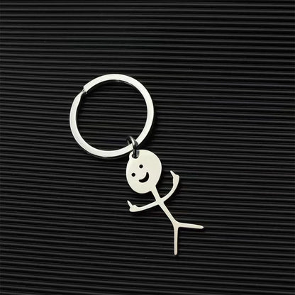 1 European And American Simple Graffiti Keychain Pendant