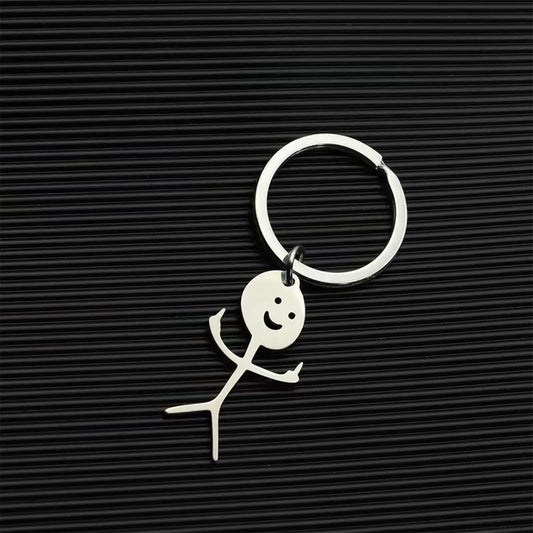 1 European And American Simple Graffiti Keychain Pendant