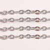 1 Pack = 5 M 304 Stainless Steel Jewelry Accessories Chain