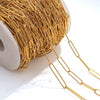 1 Pack = 5 M 304 Stainless Steel Jewelry Accessories Chain