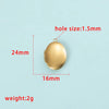 1 Pair 304 Stainless Steel Solid Color Beads