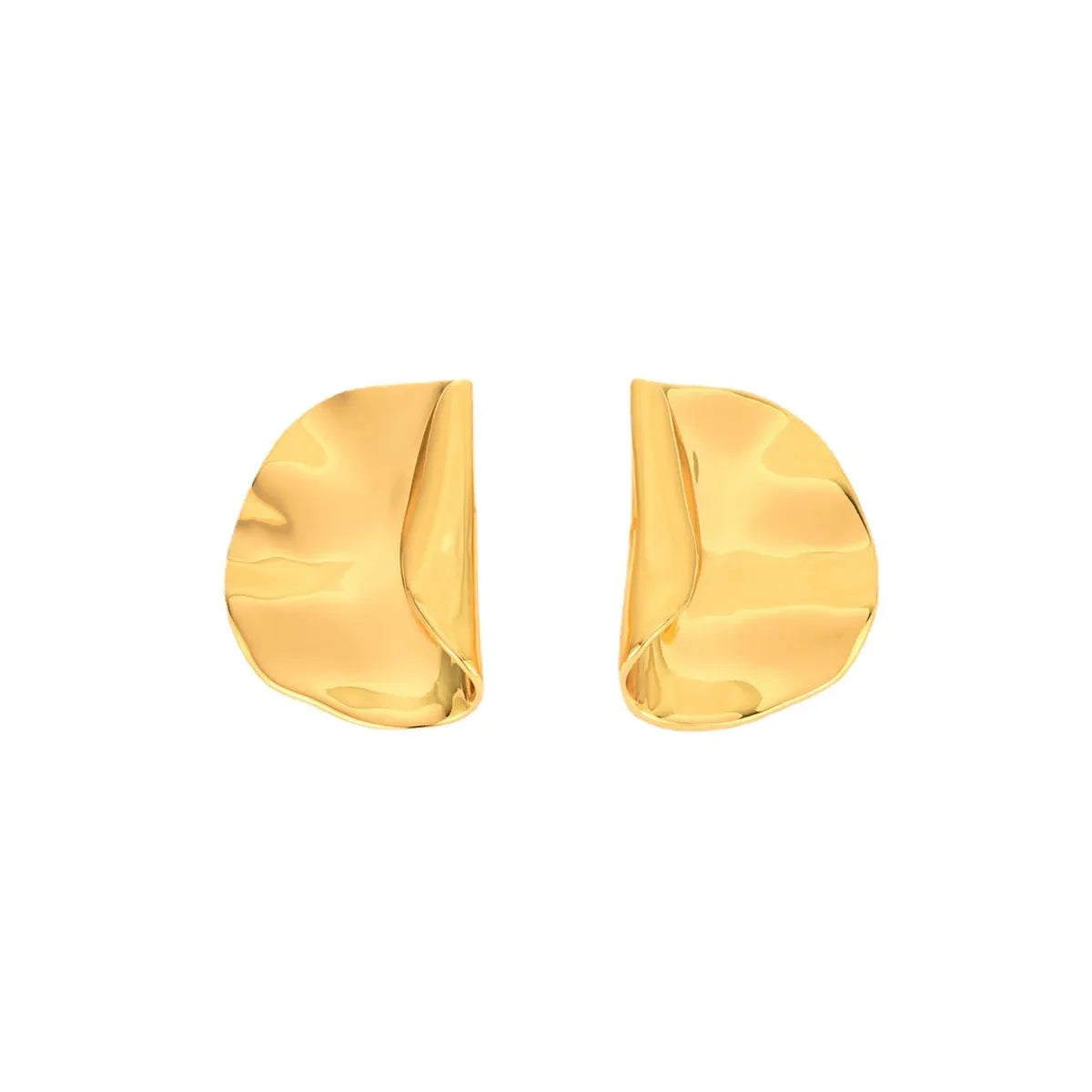 1 Pair Basic Classic Style Geometric Plating Copper Ear Studs