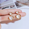 1 Pair Basic Geometric Plating Metal Earrings