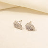 1 Pair Basic Modern Style Classic Style Leaves Heart Shape Butterfly Plating 304 Stainless Steel 18K Gold Plated Ear Studs