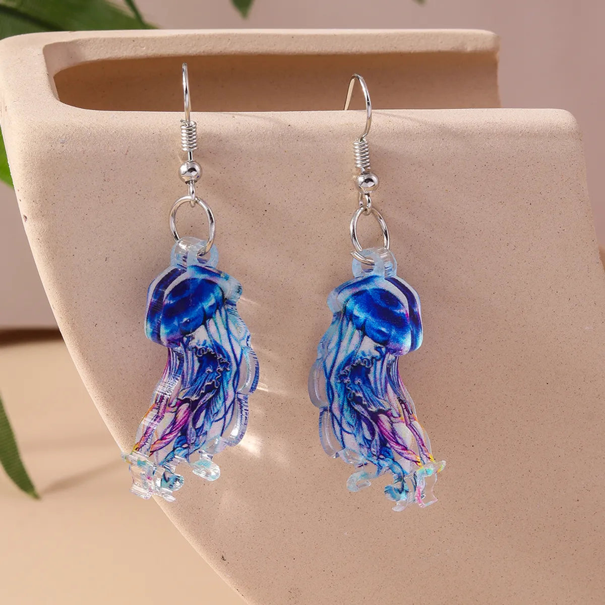 1 Pair Beach Octopus Zinc Alloy Drop Earrings