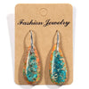 1 Pair Bohemian Geometric Stone Drop Earrings