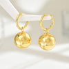 1 Pair Bridal Modern Style Classic Style Round Solid Color Copper Drop Earrings