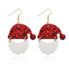 1 Pair Cartoon Style Cartoon Character Pu Leather Drop Earrings