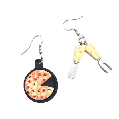 1 Pair Cartoon Style Saturday Resin Women's Earrings