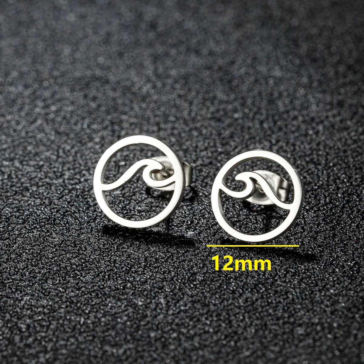 1 Pair Cartoon Style Sweet Animal Irregular Polishing Plating 304 Stainless Steel 18K Gold Plated Ear Studs