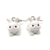 1 Pair Casual Cute Simple Style Animal Fox Frog Alloy Resin