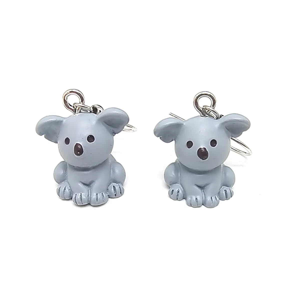 1 Pair Casual Cute Simple Style Animal Fox Frog Alloy Resin