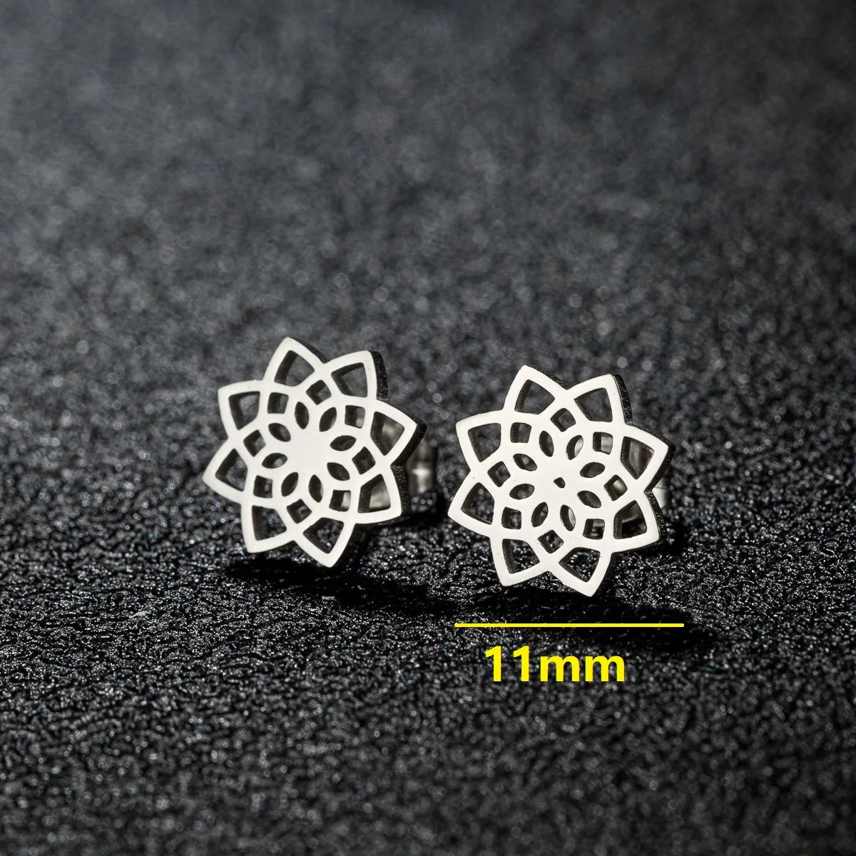 1 Pair Casual Cute Sweet Animal Irregular Polishing Plating 304 Stainless Steel 18K Gold Plated Ear Studs