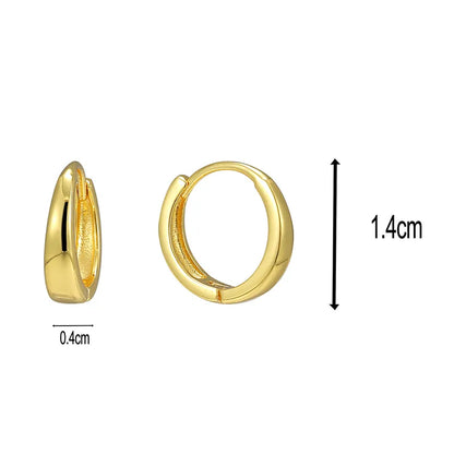 1 Pair Casual Elegant Commute Heart Shape Plating Inlay Sterling Silver Zircon Obsidian 18k Gold Plated Ear Studs