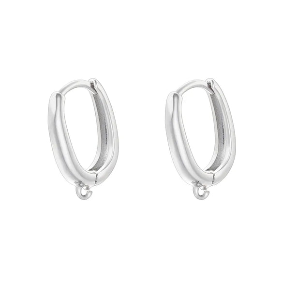 1 Pair Casual Elegant Simple Style Water Droplets Heart Shape Inlay Copper Zircon 18K Gold Plated Drop Earrings