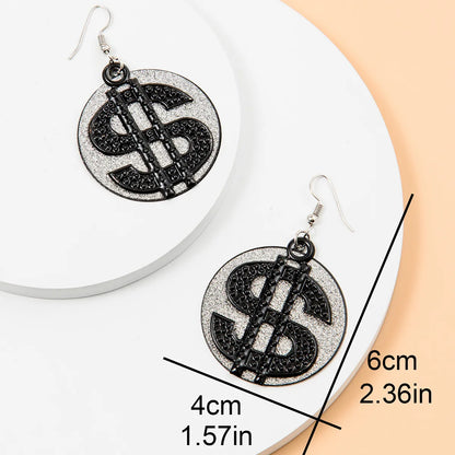 1 Pair Casual Ethnic Style Flower Spider Web Alloy Drop Earrings