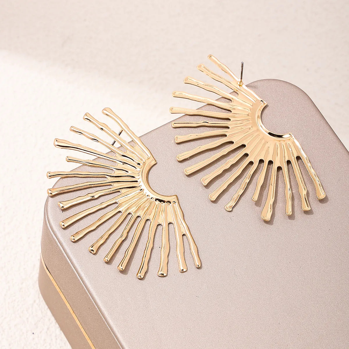 1 Pair Casual Geometric Alloy Ear Studs