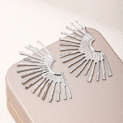 1 Pair Casual Geometric Alloy Ear Studs