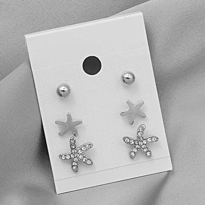 1 Pair Casual Geometric Alloy Plating Women'S Earrings