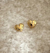 1 Pair Casual Korean Style Heart Shape Plating Inlay Sterling Silver Zircon Ear Studs