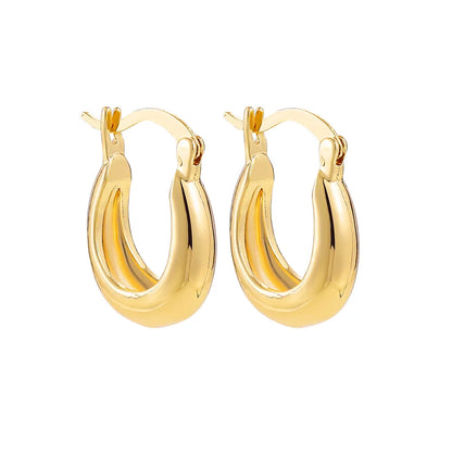 1 Pair Casual Lady Geometric Plating Alloy Earrings