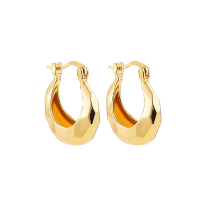 1 Pair Casual Lady Geometric Plating Alloy Earrings