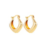 1 Pair Casual Lady Geometric Plating Alloy Earrings