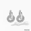 1 Pair Casual Modern Style Round Plating 304 Stainless Steel 16K Gold Plated White Gold Plated Gold Plated Drop Earrings