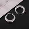 1 Pair Casual Simple Style Round 304 Stainless Steel 18K Gold Plated Earrings
