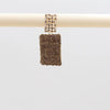 1 Pair Casual Simple Style Square Inlay Alloy Rhinestones Drop Earrings