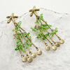 1 Pair Casual Simple Style Starfish Shell Beaded Tassel 304 Stainless Steel Drop Earrings