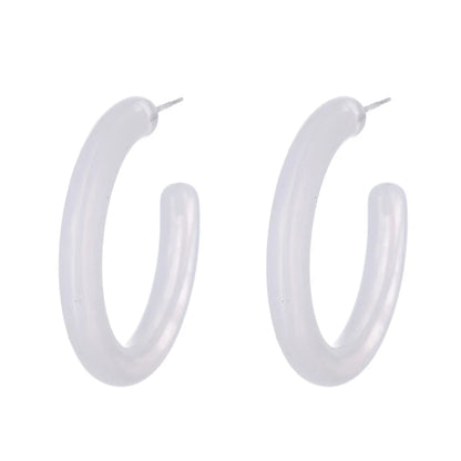 1 Pair Casual Streetwear Geometric Arylic Ear Studs