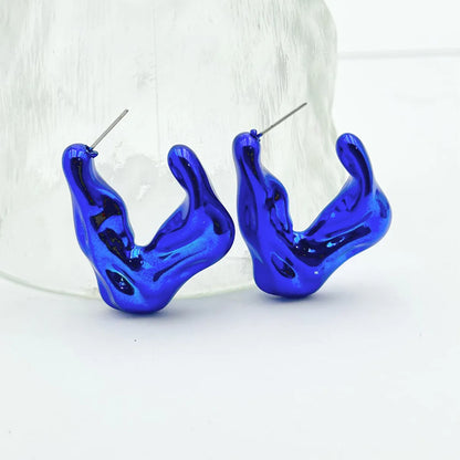 1 Pair Casual Sweet Simple Style Geometric Plating Arylic Ear Studs