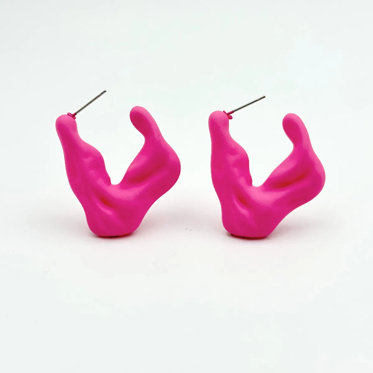 1 Pair Casual Sweet Simple Style Geometric Plating Arylic Ear Studs