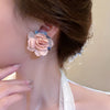 1 Pair Casual Sweet Simple Style U Shape Heart Shape Bow Knot Beaded Enamel Inlay Alloy Rhinestones Pearl Drop Earrings