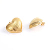 1 Pair Casual Vacation Beach Scallop Heart Shape Bow Knot 304 Stainless Steel 18K Gold Plated Earrings Ear Studs