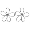 1 Pair Casual Vacation Classic Style Flower Bow Knot Hollow Out Alloy Gold Plated Ear Studs