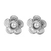 1 Pair Casual Vacation Classic Style Flower Inlay Alloy Artificial Pearls Resin Gold Plated Silver Plated Ear Studs