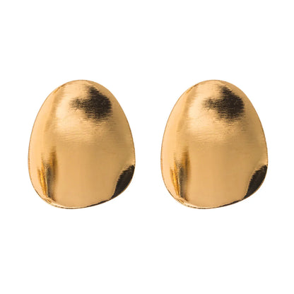 1 Pair Casual Vacation Classic Style Geometric Alloy Gold Plated Silver Plated Ear Studs