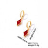 1 Pair Casual Vintage Style Shiny Heart Shape Bow Knot Plating Inlay 304 Stainless Steel Copper Zircon Drop Earrings
