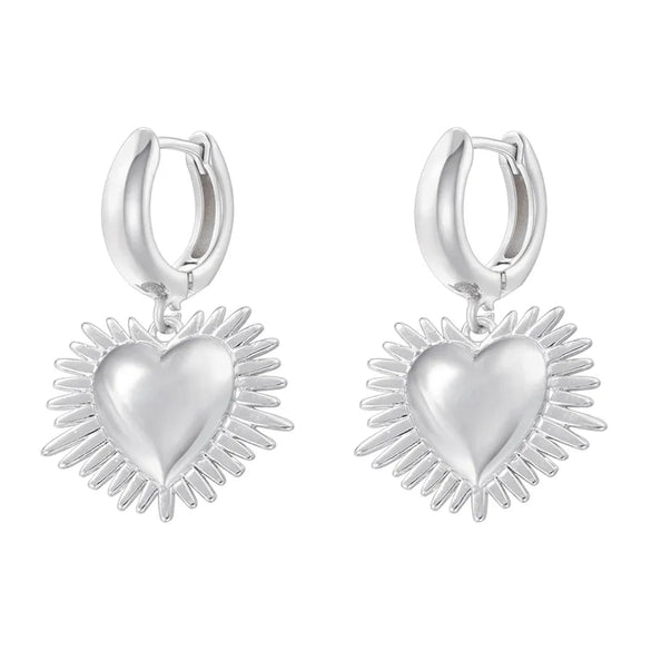 1 Pair Casual Vintage Style Simple Style C Shape Heart Shape Bow Knot Inlay Copper Artificial Pearls Zircon 18K Gold Plated Drop Earrings Ear Studs