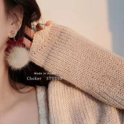 1 Pair Chinoiserie Simple Style Streetwear Bow Knot Alloy Drop Earrings