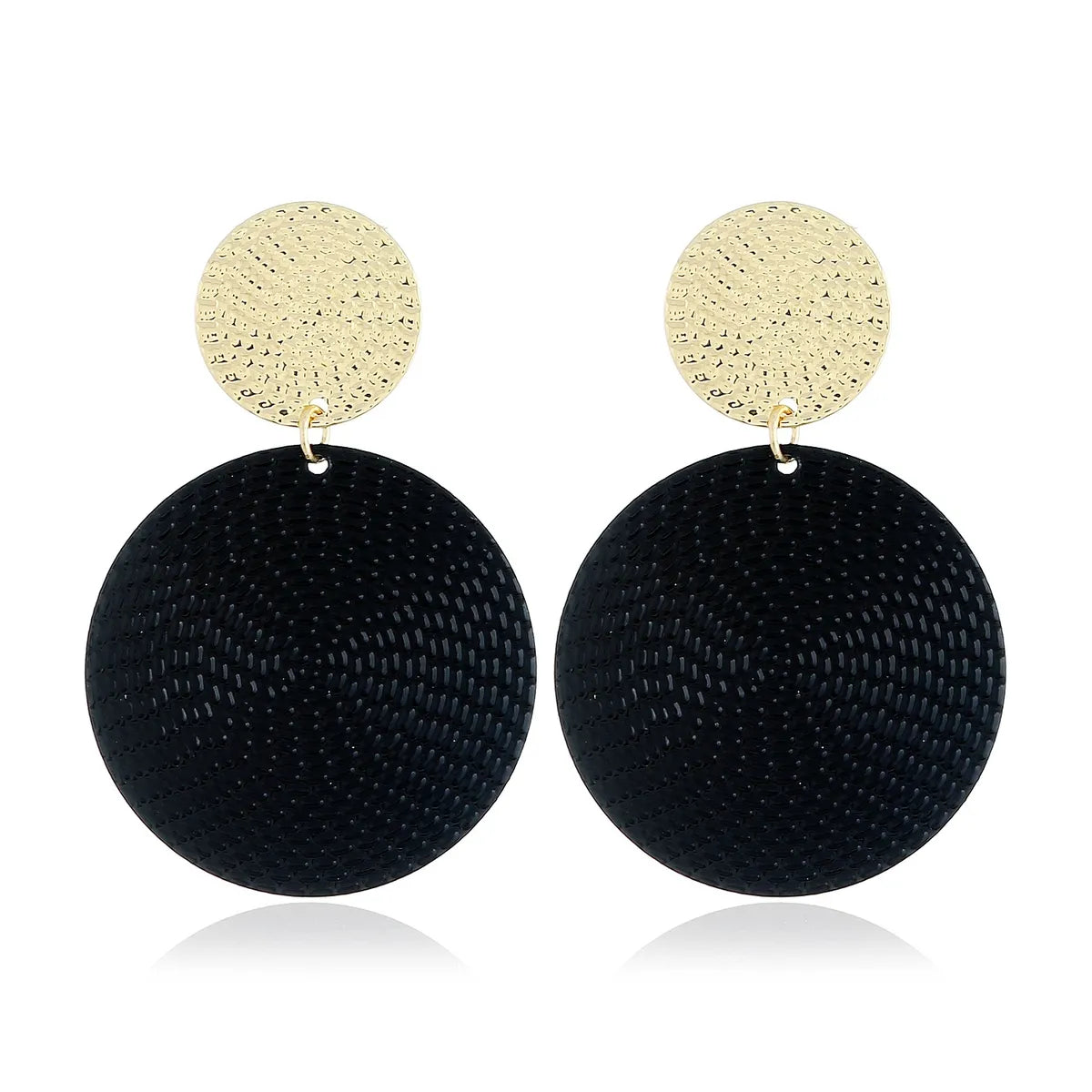 1 Pair Classic Style Geometric Alloy Drop Earrings