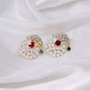 1 Pair Classic Style Geometric Santa Claus Snowflake Alloy Drop Earrings Ear Studs